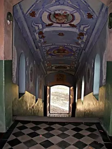 Wnętrze Kaplicy kalwaryjskiej