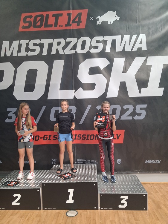 Złote i brązowe medale dla Silesian Fight Gym na MP SOLT w ju-jitsu
