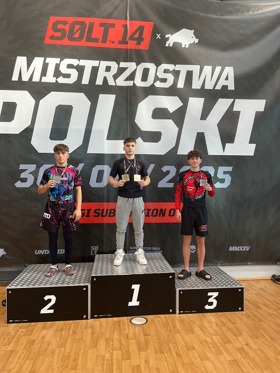 Złote i brązowe medale dla Silesian Fight Gym na MP SOLT w ju-jitsu
