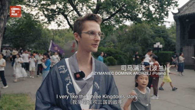 Piekarzanin Dominik Szymaniec w międzynarodowym programie w Chinach