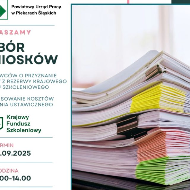 Pracodawcy z Piekar mogą dostać dofinansowanie na szkolenia pracowników