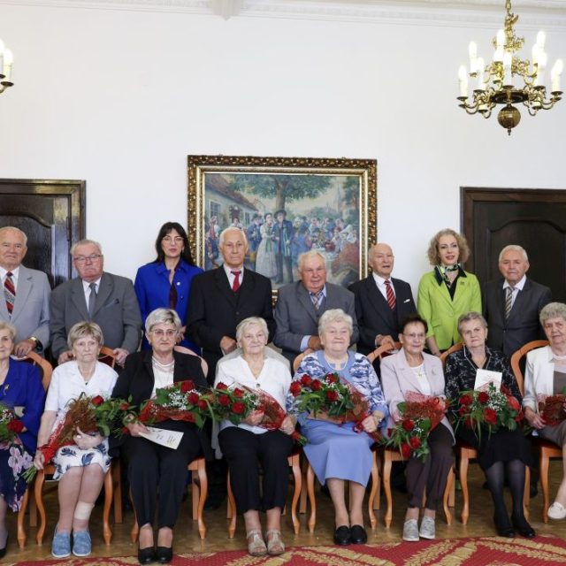 Żelazne, Diamentowe i Złote Gody – wzruszająca uroczystość w Piekarach