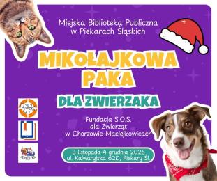 Mikołajkowa zbiórka dla zwierzaków w Piekarach Śląskich