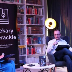 Spotkanie z Krzysztofem Kusiem w bibliotece