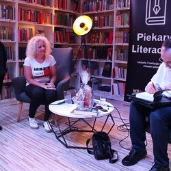 Spotkanie z Krzysztofem Kusiem w bibliotece