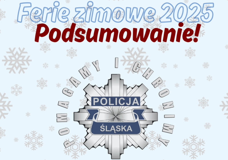 „Bezpieczne ferie 2025” na Śląsku – poprawa bezpieczeństwa na drogach