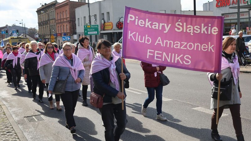 Dzień Różowej Wstążki w Piekarach Śląskich – marsz, Miasteczko Zdrowia i profilaktyka