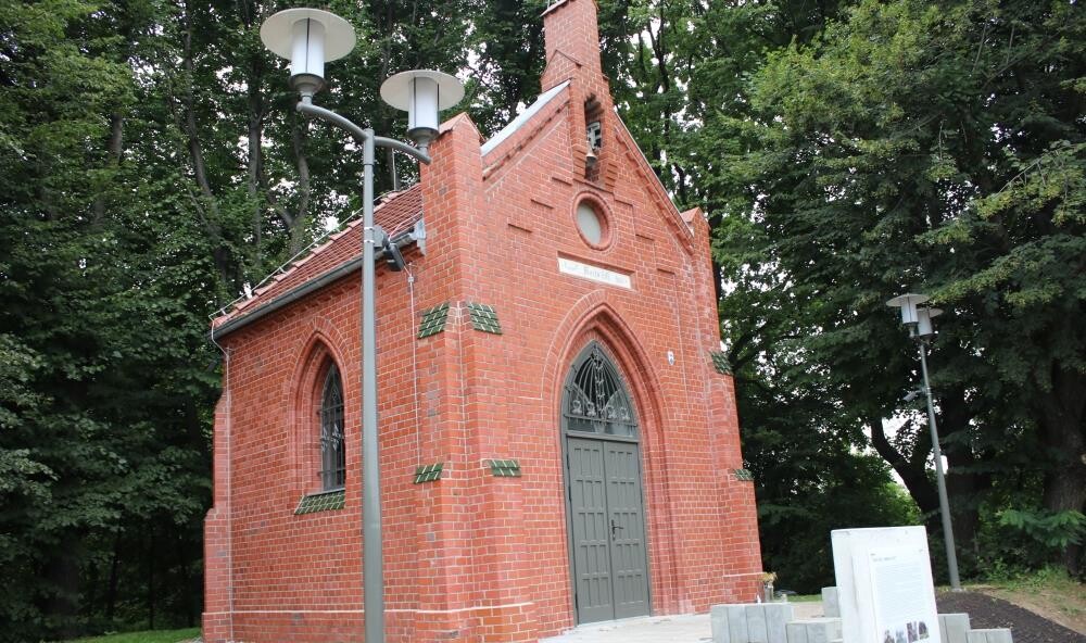 Kapliczka Maria Hilf po renowacji / fot. UM Piekary Śląskie