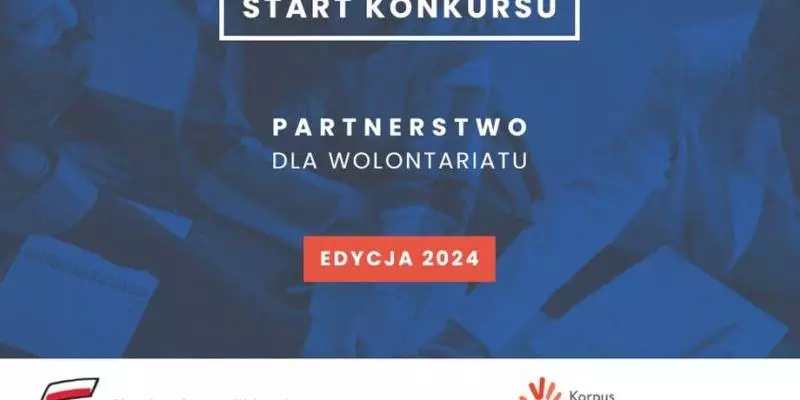 Nabór wniosków do konkursu „Partnerstwo dla Wolontariatu" - edycja 2024