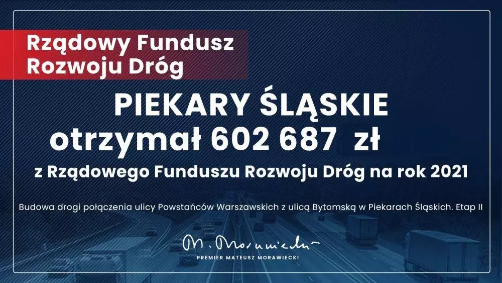 Powstanie nowe połączenie drogowe / fot. UM Piekary Śląskie