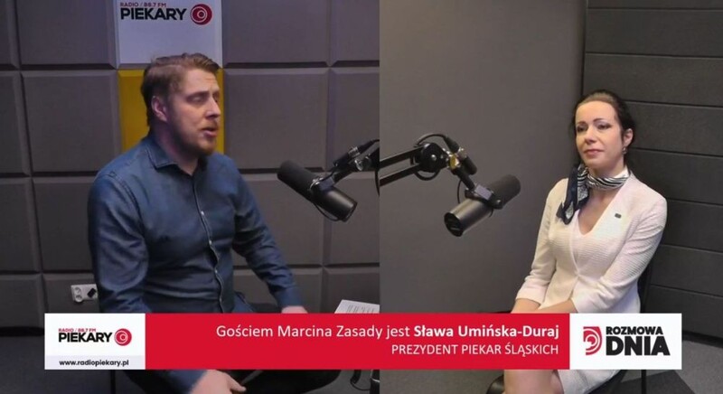 Prezydent Sława Umińska-Duraj gościem Radia Piekary