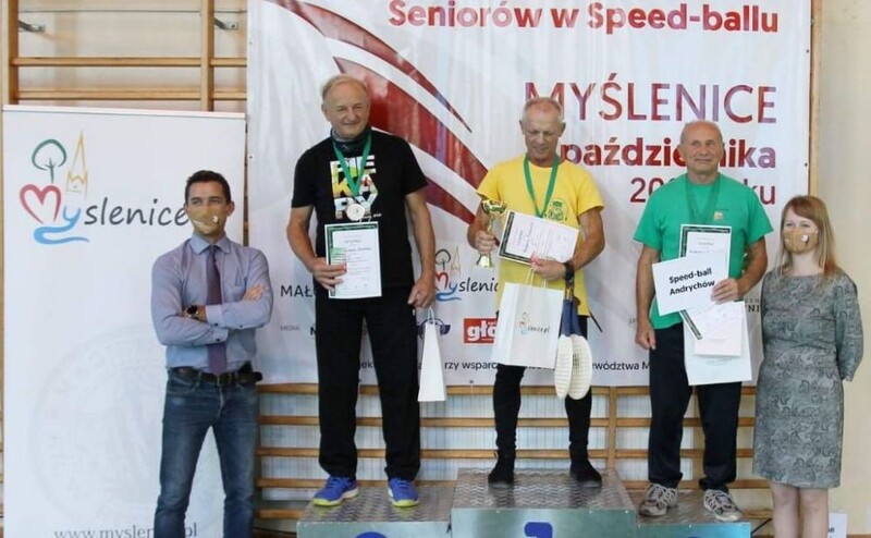 Słuchacz Piekarskiego Uniwersytetu Trzeciego Wieku Wicemistrzem Polski w speed-ballu
