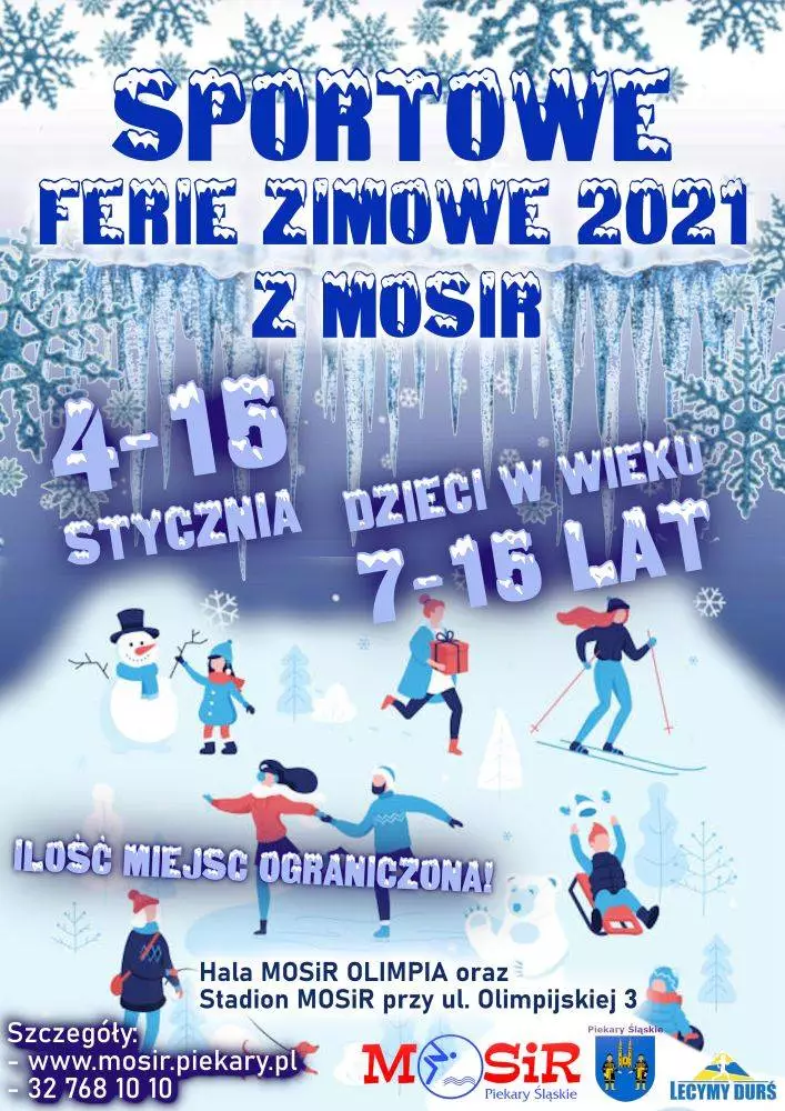 Sportowe Ferie 2021 z MOSiR-em