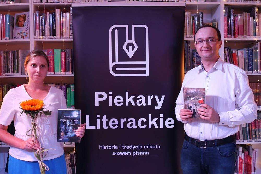 Spotkanie z Krzysztofem Kusiem w bibliotece / fot. MBP Piekary Śląskie