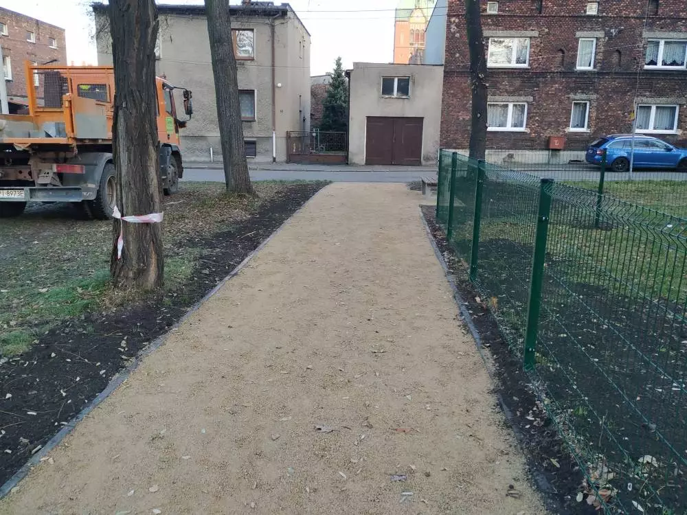 Trwa modernizacja parku w Brzezinach Śląskich / fot. UM Piekary Śląskie