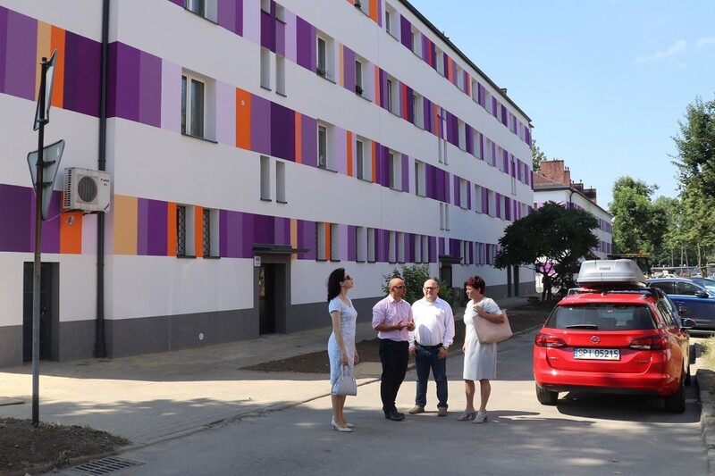 Trwa termomodernizacja Osiedla Wieczorka