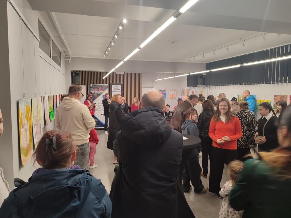 Wernisaż XVII Pleneru Malarskiego / fot. MBP Piekary Śląskie