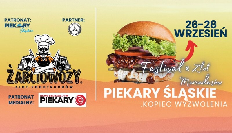 Zlot Food Trucków w Piekarach Śląskich – Żarciowozy pod Kopcem Wyzwolenia!