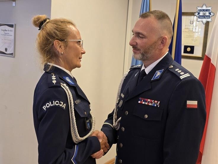 Zmiana na stanowisku Komendanta Miejskiego Policji / fot. KMP Piekary Śląskie